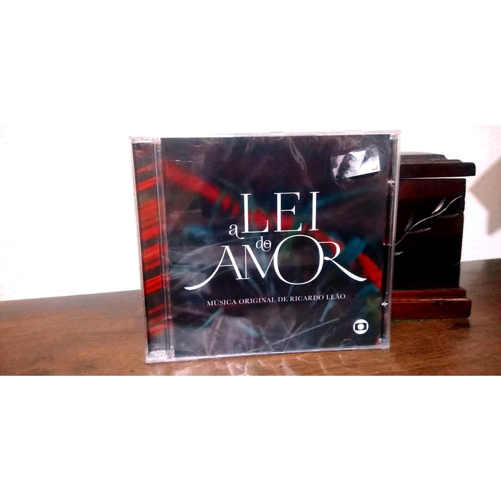 Cd -A Lei do Amor - Música de Ricardo Leão - Som Livre Novo/Lacrado