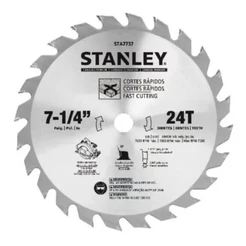 SERRA CIRCULAR 7.1/4" 24 DENTES STA7737 STANLEY