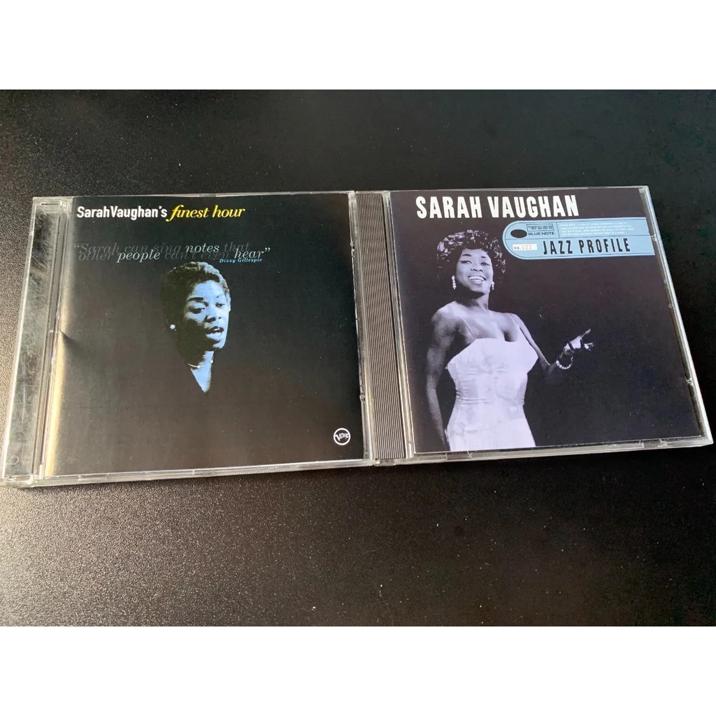 Sarah Vaughan Lote 2 CDs Importado Profile Finest Hour Jazz