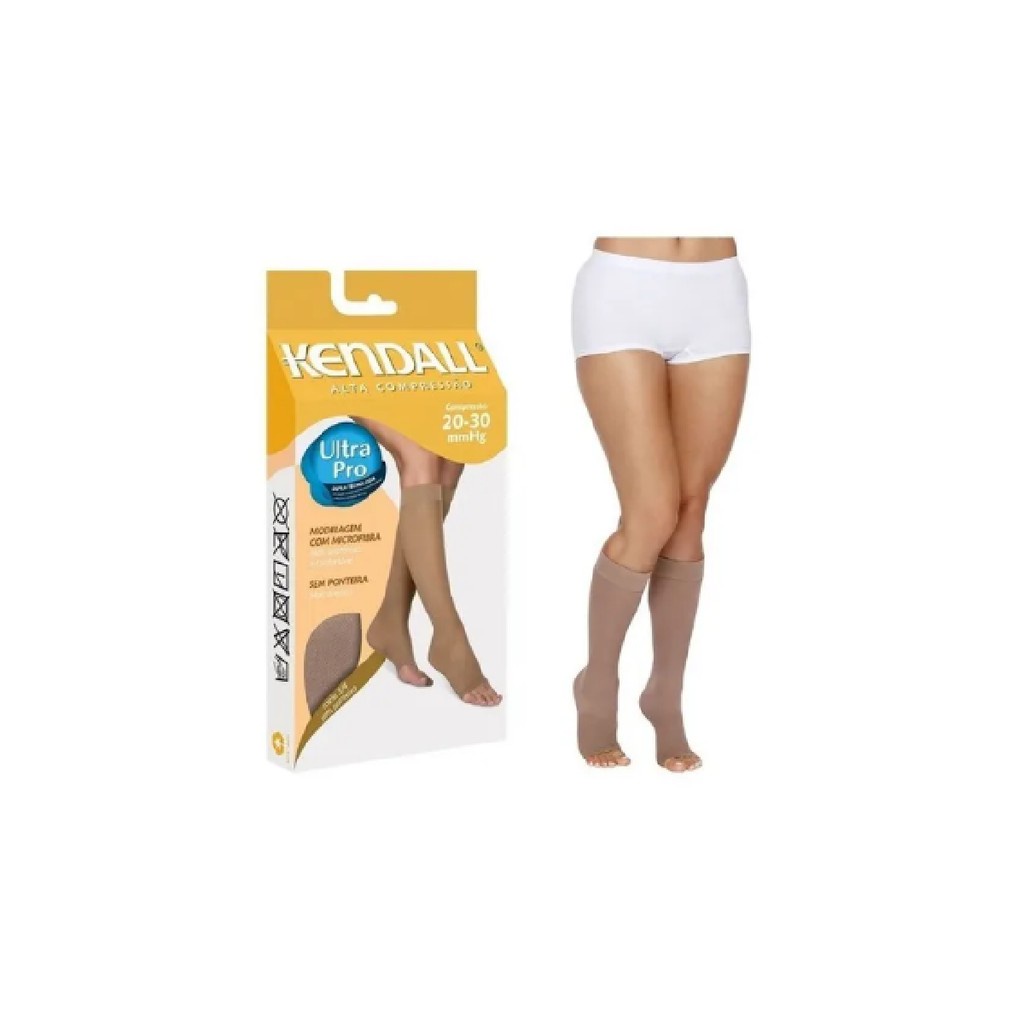 Meia Kendall 3/4 Alta Compressão Sem Ponteira em Oferta na Shopee