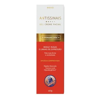 Minancora Antissinais Gel Creme Facial 40g