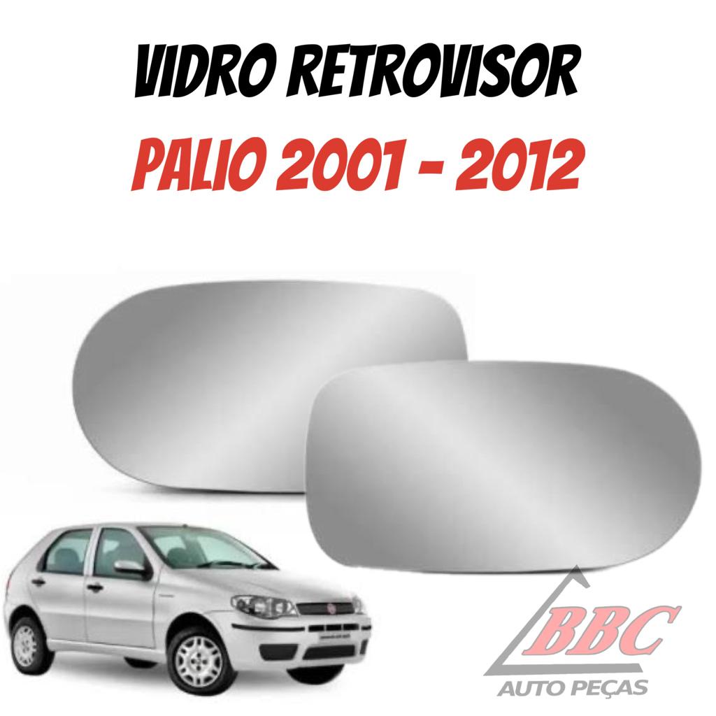 Vidro espelho refil lente retrovisor Palio 2001 - 2012 em Oferta na Shopee