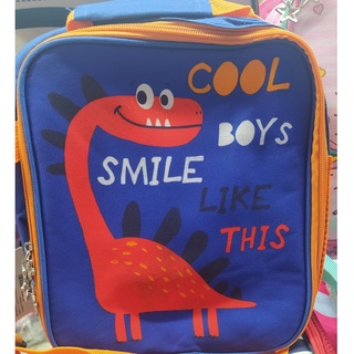 Bolsa Térmica Porta Alimentos Lancheira Escolar Infantil Menino Menina Impermeável /Desenhos Divertidas/Alça Regulável
