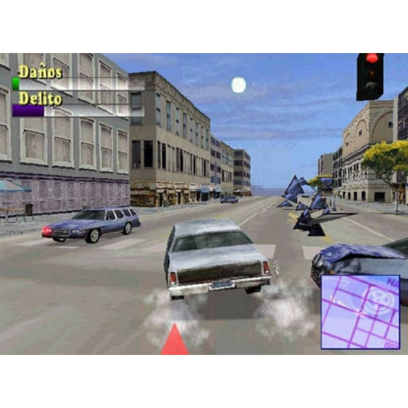 NOVO GAMEPLAY: DRIVER 1 (PS1) - INTRO DO JOGO + DEMONSTRAÇÃO + 1
