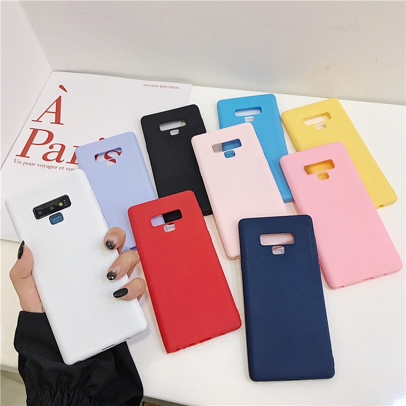 Capa De Celular Flexível Ultra Fina Em Tpu Com Cores Pastéis Para