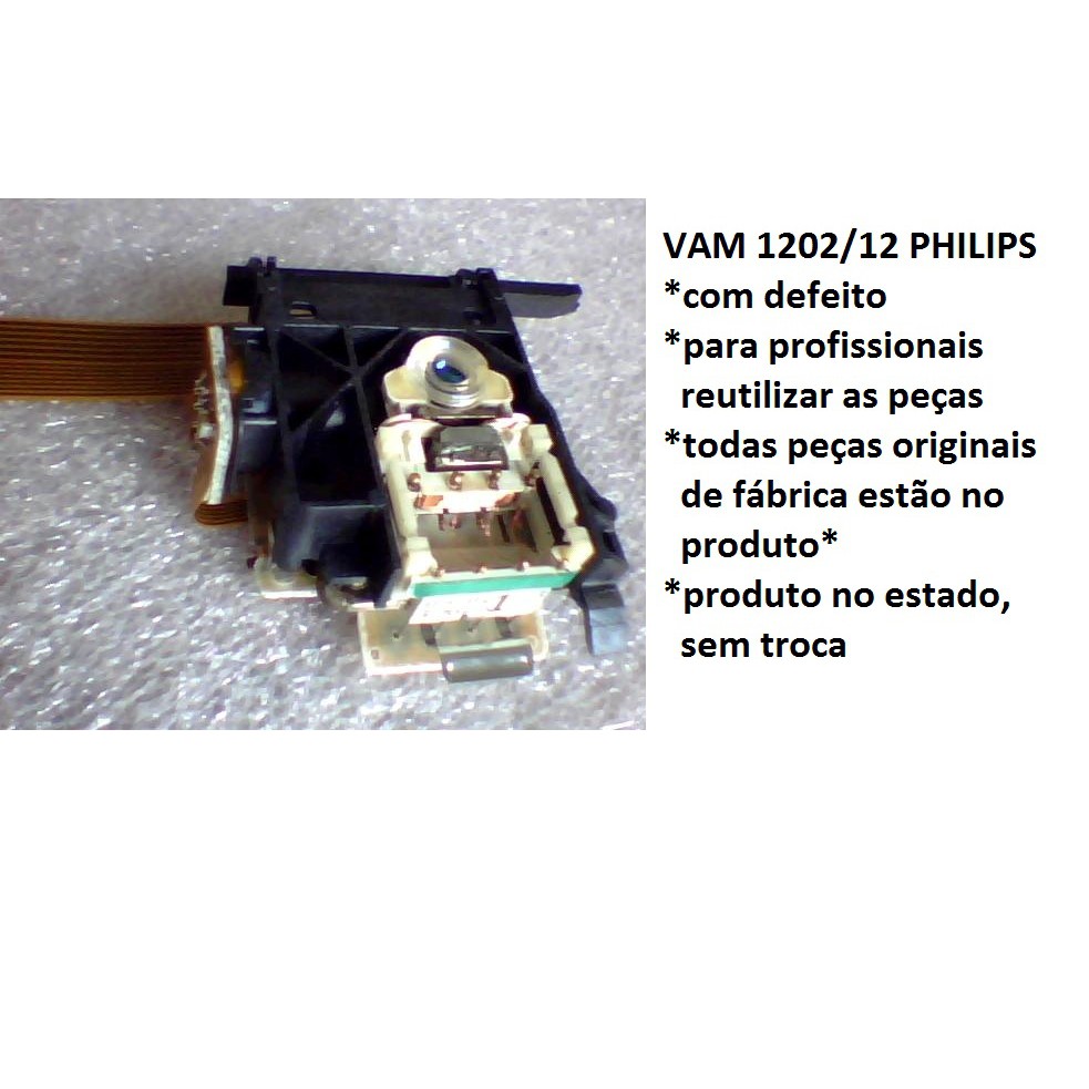 1 PEÇA UNIDADE ÓPTICA VAM 1202/12 P/ REUTILIZAR PEÇAS**COM DEFEITO**