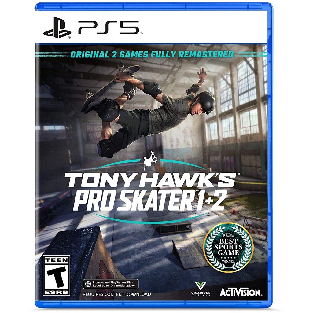 Tony Hawk Pro Skater 1+2 PS5 USA - Gaming & Consoles
