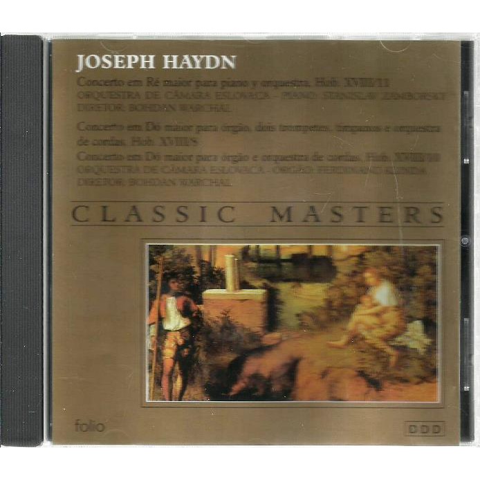 1103 Mcd- Cd Original 1997- Classic Master- Joseph Haydn- Concertos Em Ré e Dó Maior