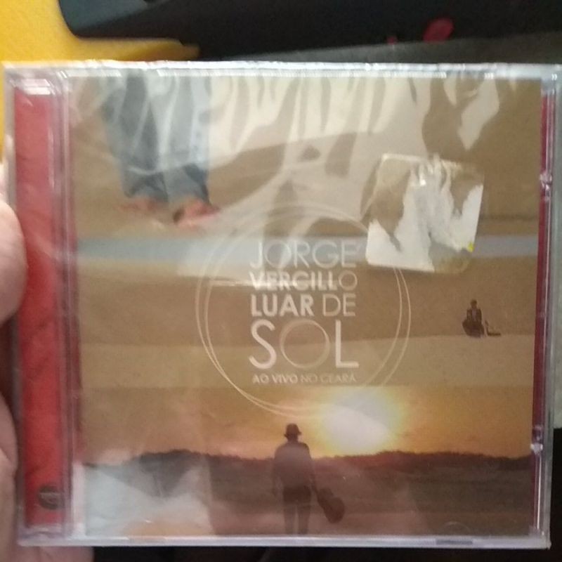 CD Jorge vercillo - luar de sol ao vivo no Ceará - novo e lacrado