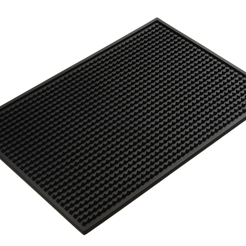 Bar Mat 45 x 30 cm tapete escorredor de copos emborrachado
