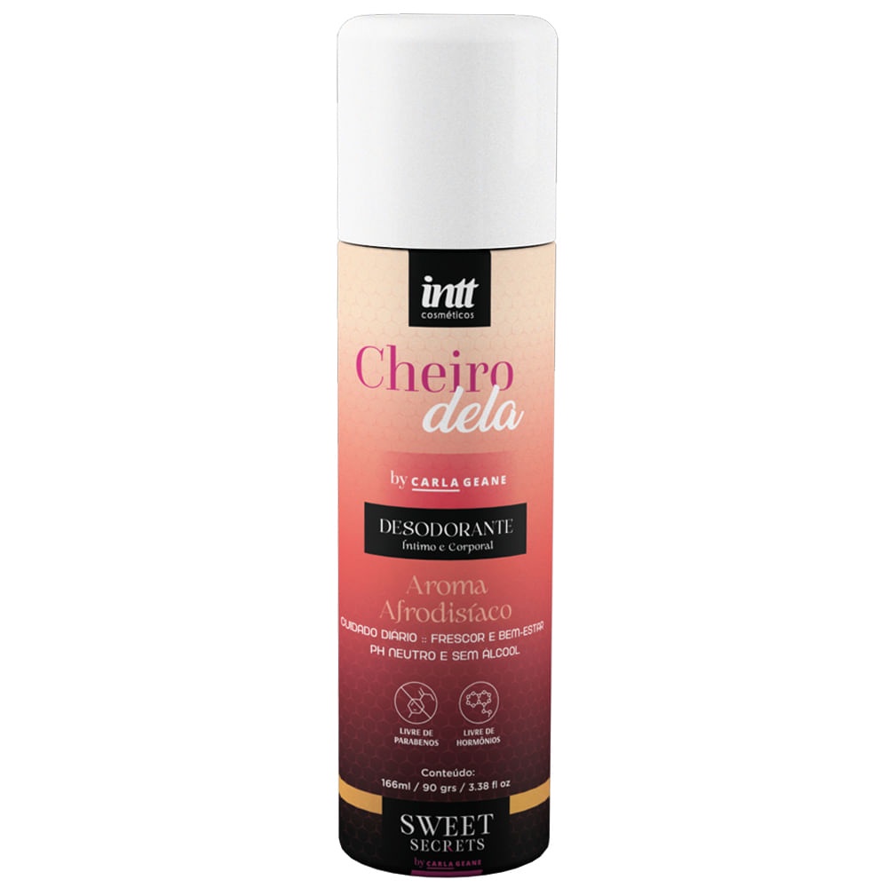 Desodorante Íntimo e Corporal Cheiro Dela by Carla Geane - Intt Cosméticos