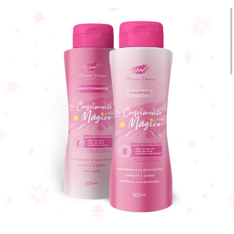 Shampoo e Condicionador Crescimento Mágico