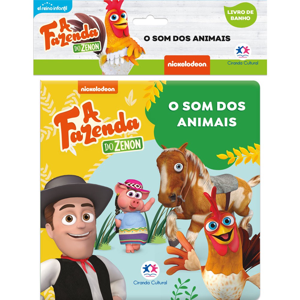 Livro - A Fazenda do Zenon - O som dos animais em Oferta na Shopee