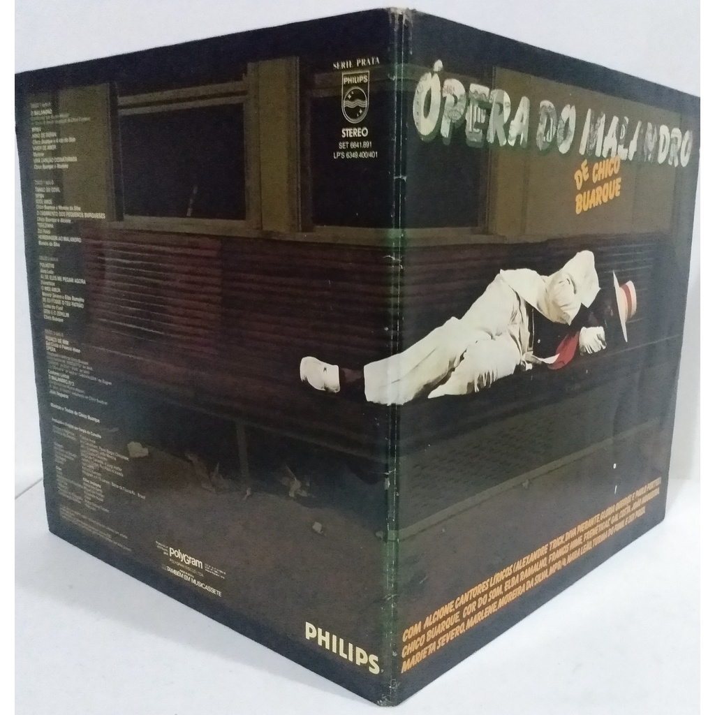 Lp - Chico Buarque - Opera do Malandro - 1979 (c/encartes)