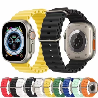 Pulseira Oceânica Para Apple Watch Band 49mm 45mm 44mm 40mm 41mm 42mm 38mm Correa iWatch Ultra serie 8 7 6 5 3 se