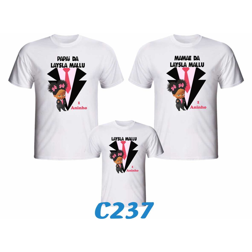 1 Camiseta Personalizada A Poderosa Chefinha para aniversário ou festa temática C237