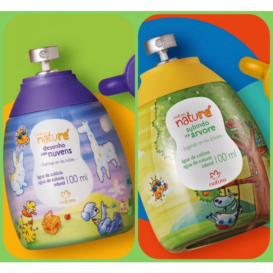Água de Colônia Naturé Infantil Natura 100ml | Shopee Brasil