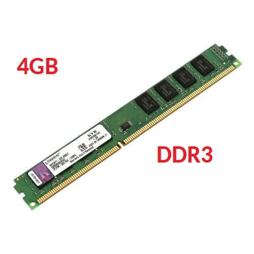 Memória RAM Ddr3 4GB/ Frequência Variada Para Desktop