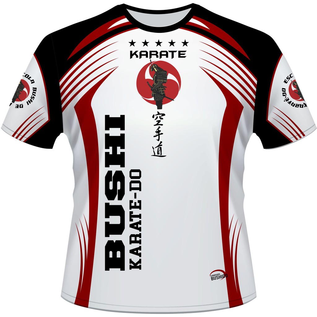 Camisa Equipe Bushi Karate Do 337-3