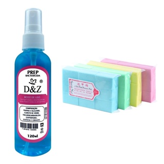 Kit Prep 500 Folhas Algodão Antisséptico Higienizador para Unhas e Cuidados Rápidos Pessoais Blindagem em Oferta na Shopee