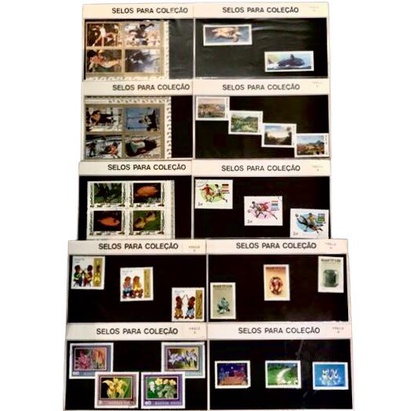 Conjunto Selos Nacionais Diversos