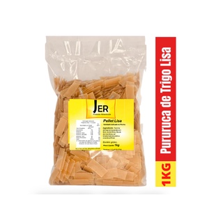 Pururuca de trigo Lisa 1kg Para Fritar com Sal de Bacon