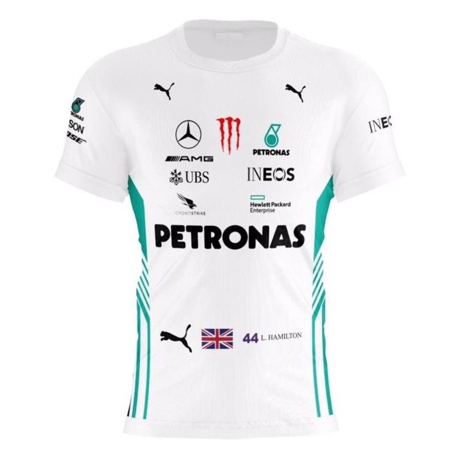 Camisa/Camiseta Hamilton (2022) BRANCA