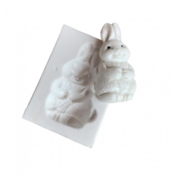 Molde De Silicone Coelho Lucas Molde Para Confeitaria Molde Para Biscuit 1275