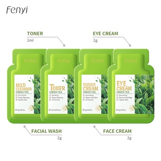 Chá Verde Fenyi Creme Calmante De Poros De Limpeza Controle De Oleosidade Clareador Cuidados Com A Pele