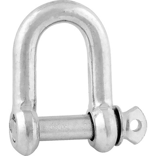 Manilha Reta para Cabo de Aço 3/4 POL 19,10 MM com Pino Roscado VONDER