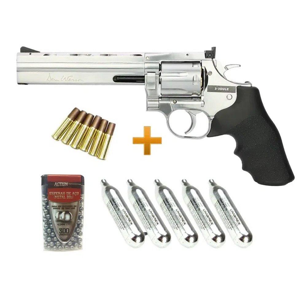 Revólver Asg Gas Co2 Dan Wesson 715 Full Metal 6