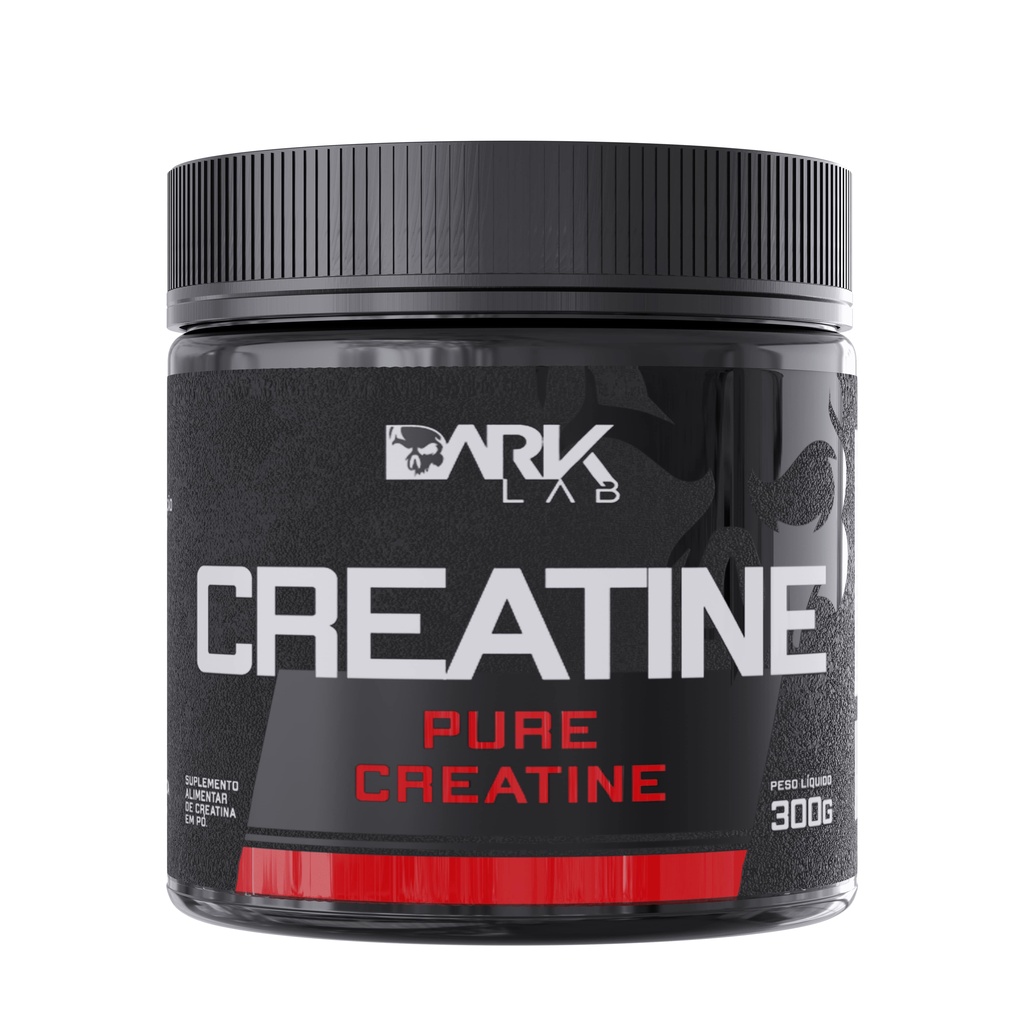 Creatina Monohidratada Pura 300g, 150g e 100g Dark Lab - Creatine, Creatina 100% Pura