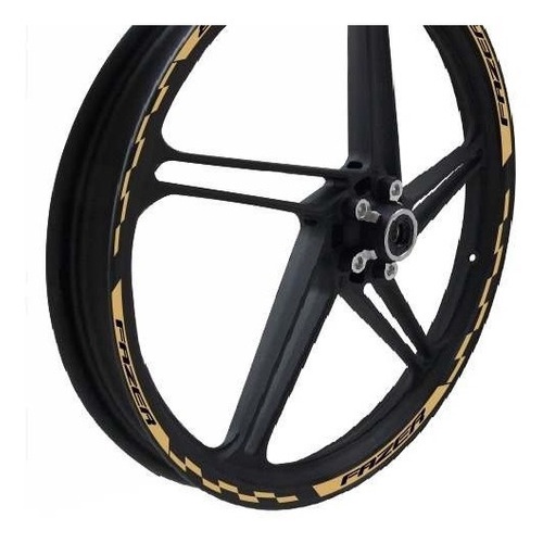 Friso Adesivo Refletivo M13 Aro Roda Moto Yamaha Fazer 250