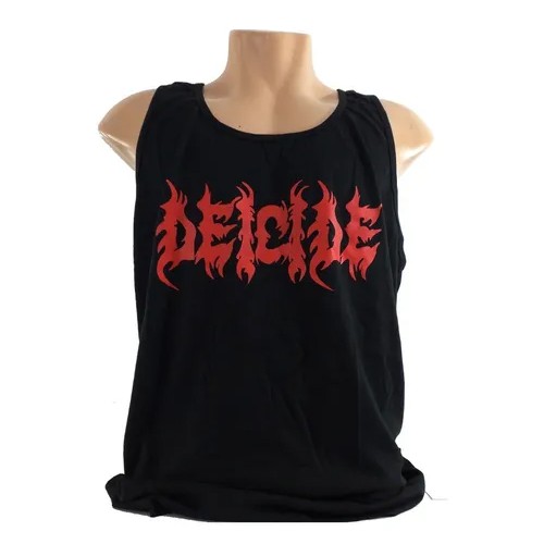 Camiseta Deicide Logo Regata. Death Metal