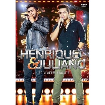DVD Henrique e Juliano - Ao Vivo Em Brasília (Originale e Lacrado)