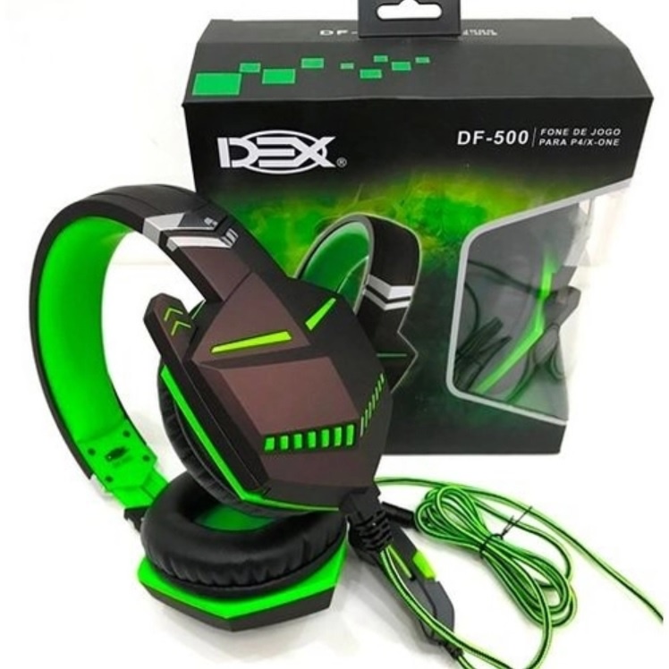 FONE GAMER DEX DF-500 | Shopee Brasil