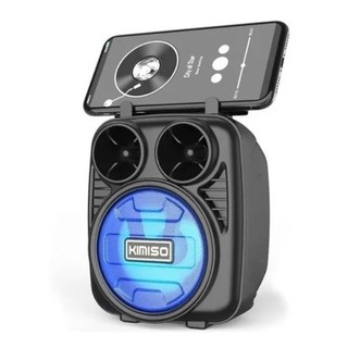 Caixinha de Som Bluetooth Potente Usb Pendrive Radio Fm c/ Bateria Recarregavel KA-8001