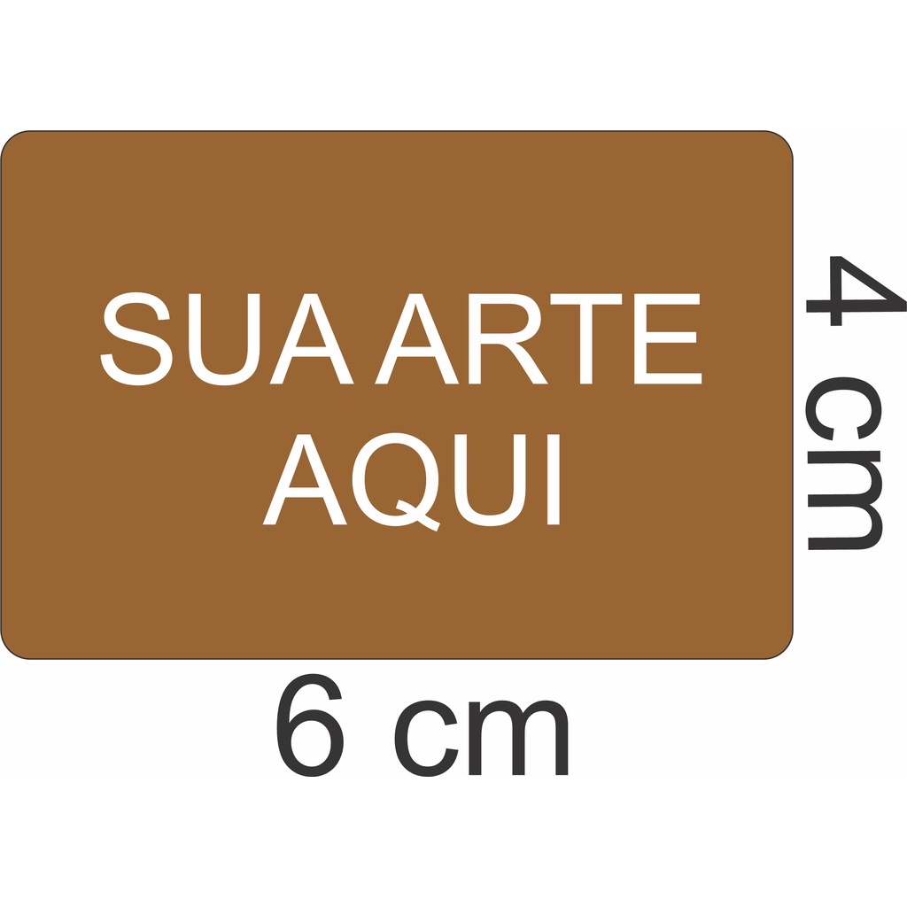 90 ADESIVOS RETANGULAR COM SUA LOGO 6x4cm em Oferta na Shopee