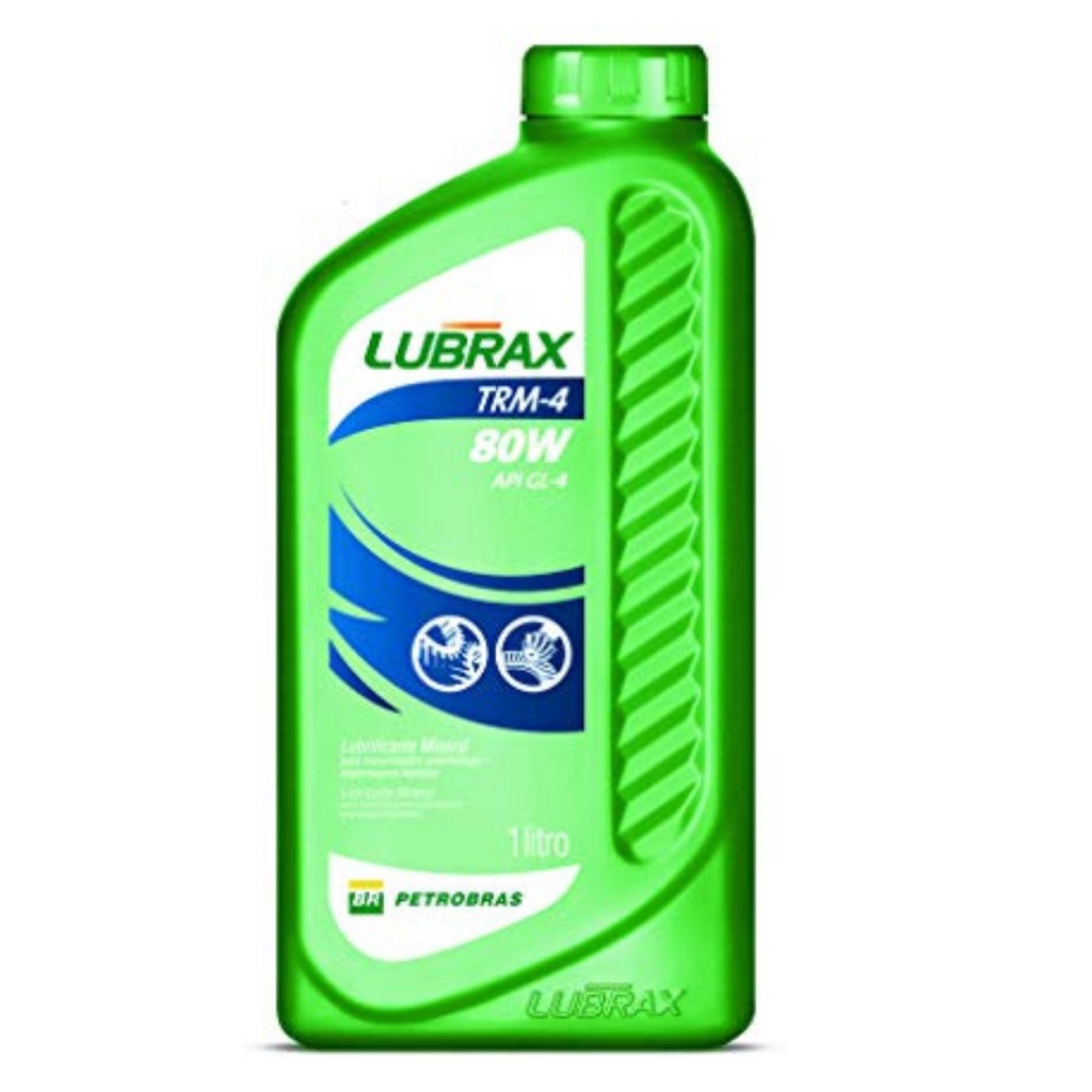 Óleo para Caixas de Transmissão e Engrenagens Mineral Lubrax TRM-4 SAE 80W 1 Litro