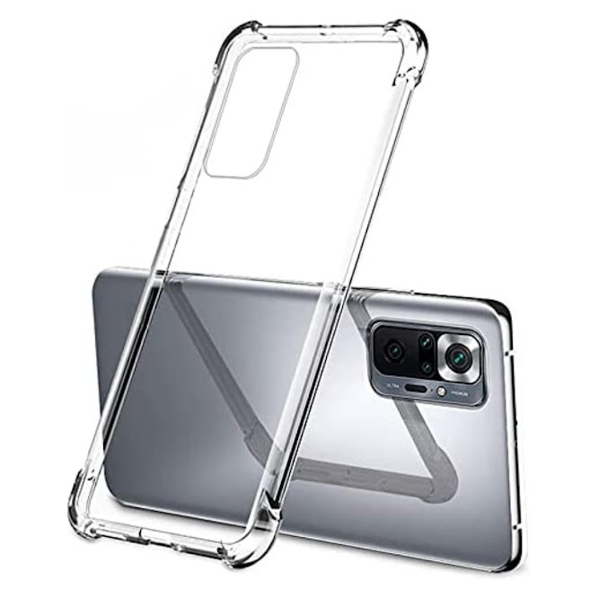 Capinha Celular Silicone Transparente Capa Smartphone Anti Impacto Note 10S