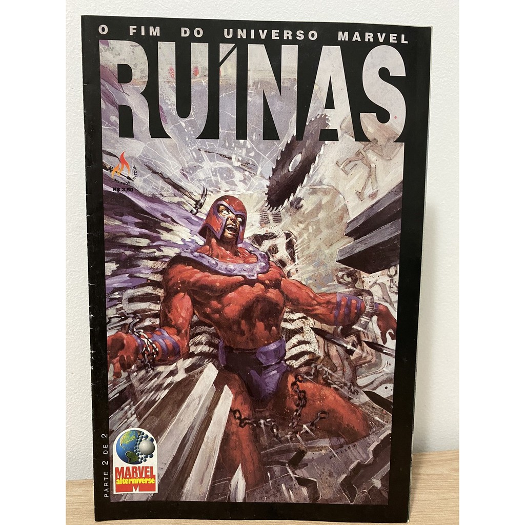 Hq Marvel Ruinas - Série Completa - Fim do Universo Marvel