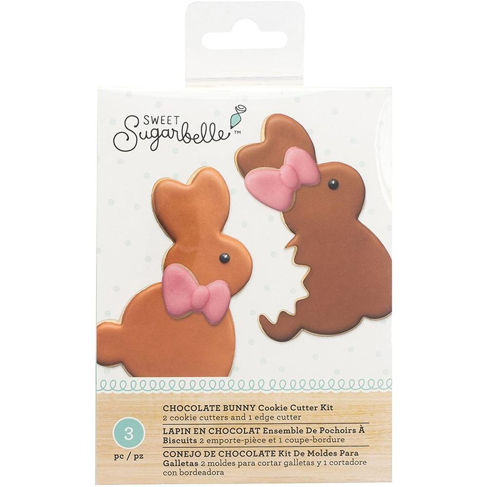 Kit de Cortadores de Biscoitos Coelhinhos - Sweet Sugarbelle - 3 Peças em Oferta na Shopee