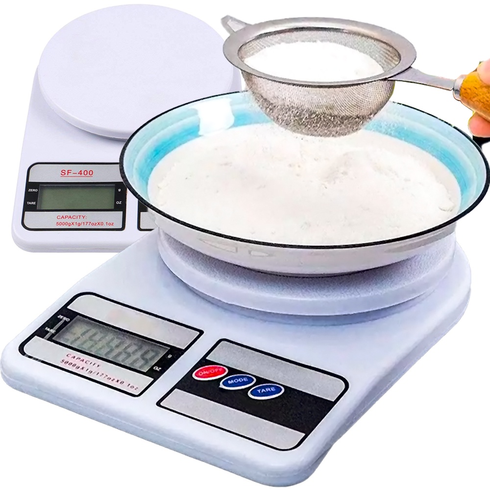 Balança de Cozinha Digital 10kg de Alta Precisão Dieta Nutrição