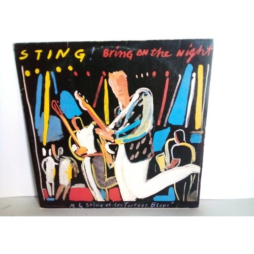 Lp Bring On The Night - Sting - Com Encartes E Release
