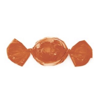 100 Embalagem Para Mini Trufa Laranja 12X12,5 (Carber)