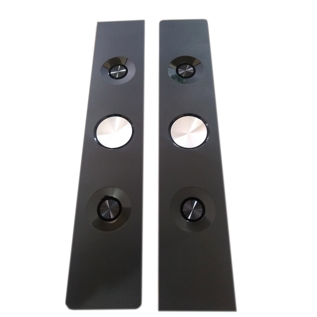 Caixa para home theater Philips modelo HTS 5553/5593 - black piano - parr
