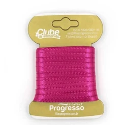 Fita em Cetim - Cor 303 Pink - 10mx4mm - 1un - Progresso