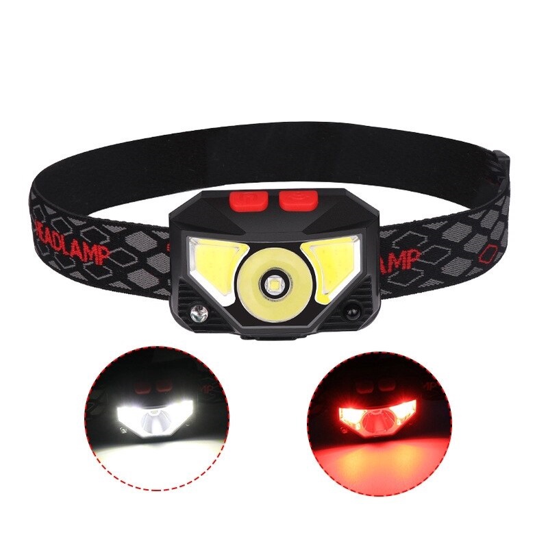 lanterna de cabeça com sensor correr bike camping ...