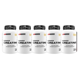 Kit 5x Power Creatina 100g - Bodybuilders