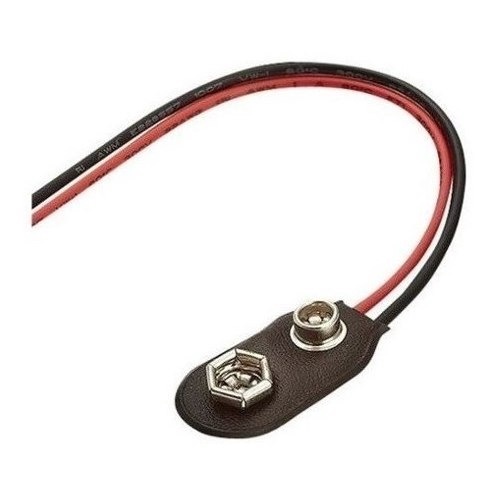 100 Peças - Clip Para Bateria 9v Vertical